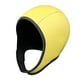 thumbnail image 3 of Capucha de buceo Cola traje de neopreno con correa para la barbilla gorro de natación surf Amarillo, 3 of 7