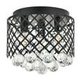 thumbnail image 4 of Living District LD5010F10MB Tully 3 Light Matte Black Flush Mount, 4 of 4