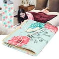 thumbnail image 2 of Wedlies 59'' Electric Heated Blanket Cotton Floral Printed Bedroom Warm Mattress L Specials, 2 of 7