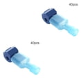 thumbnail image 3 of facefd Wire Terminal Crimp Quick Snal Wire Connector Cable Electrical Wire Connector Kit, 20pcs Blue 40pcs 2Set, 3 of 6