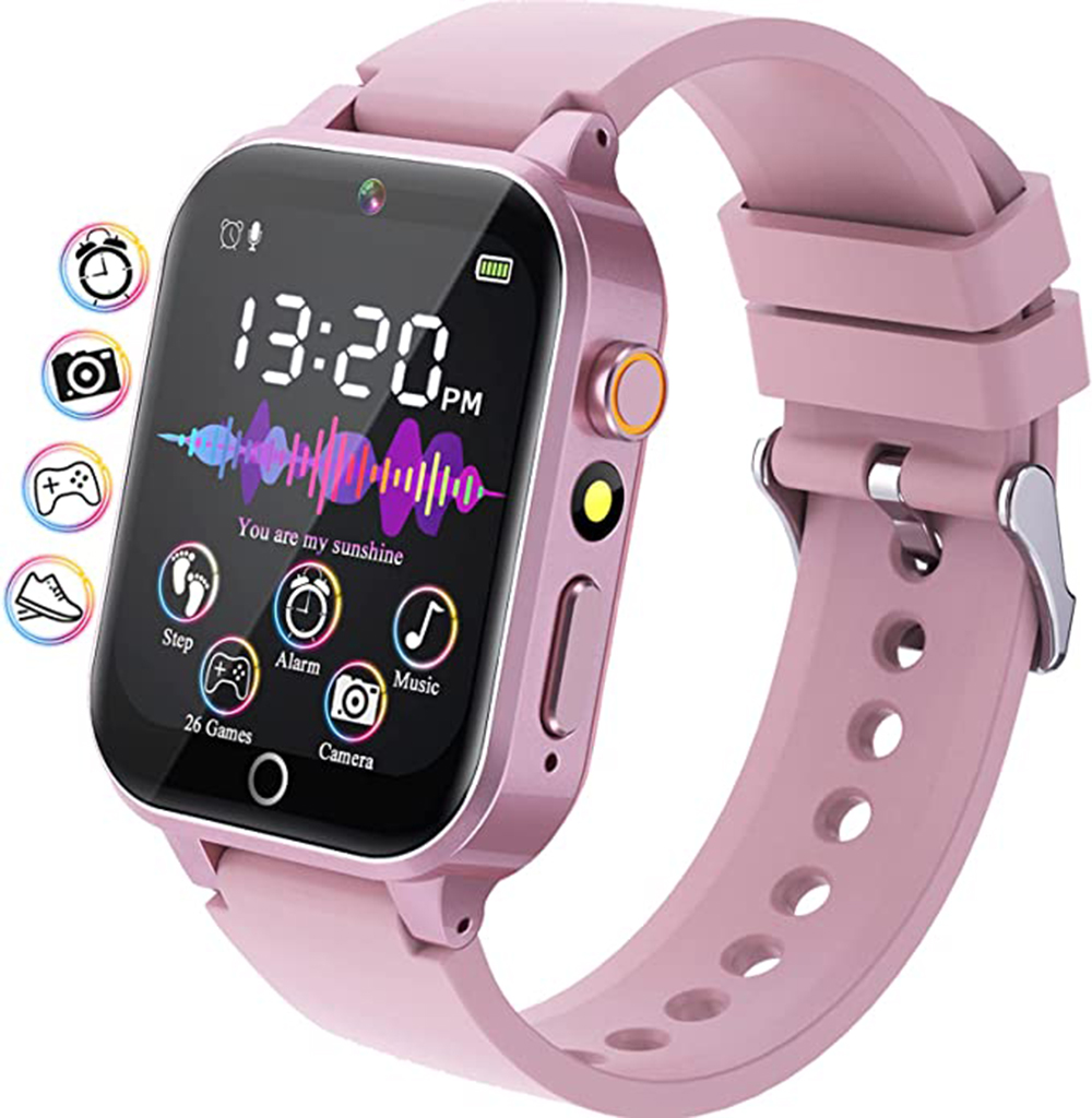 LITEYPP Kids Smart Watch with 36 Styles Themes 26 Games Alarm Music ...