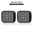 thumbnail image 2 of Sikiie simple white Snowflake Luggage Handle Wraps for Suitcases Travel Accessories(2 Pack), 2 of 9