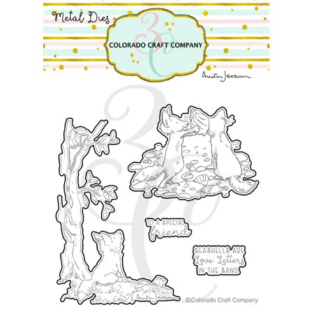 UPC: 0810043855020 | Colorado Craft Company Metal Die Set-A Fox s Life-By Anita Jeram