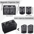 thumbnail image 4 of Kit organizador y accesorios para casilleros Ctosree, 13 unidades, negro, 4 of 6