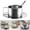 Silver(6.76oz), variant on 1 Set Stainless Steel Coffee Cup Set,Nsulated Coffee Cup Set Double Walled Mugs Milk Tea with Spoon Saucer,Espresso Coffee Mugs with Spoon and Saucer,(6.06Oz)
