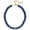 Blue, variant on Fashionable Geometric Beaded Necklace Bohemian Styles Adjustable Clavicle Chain For Women Trendy Resin Jewelry
