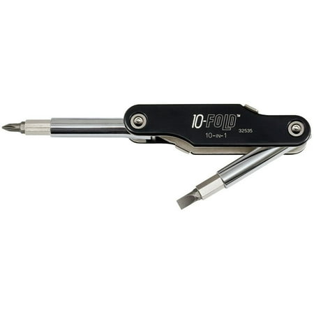 

Klein Tools 32535 10-in-1 10-Fold Screwdriver / Nut Driver
