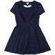 thumbnail image 1 of Vestido ajustado y acampanado maison Jules con corte de corazón para mujer azul 2, 1 of 2