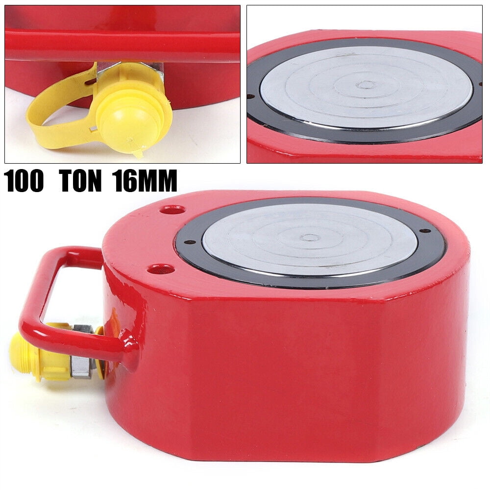 100Ton 16mm Stroke LOW HEIGHT Profile Hydraulic Cylinder Jack Ram