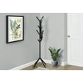 thumbnail image 3 of Monarch Specialties Coat Rack, Hall Tree, Free Standing, 8 Hooks, Entryway, 70"h, Bedroom, Metal, Black, Contemporary, Modern, 3 of 4