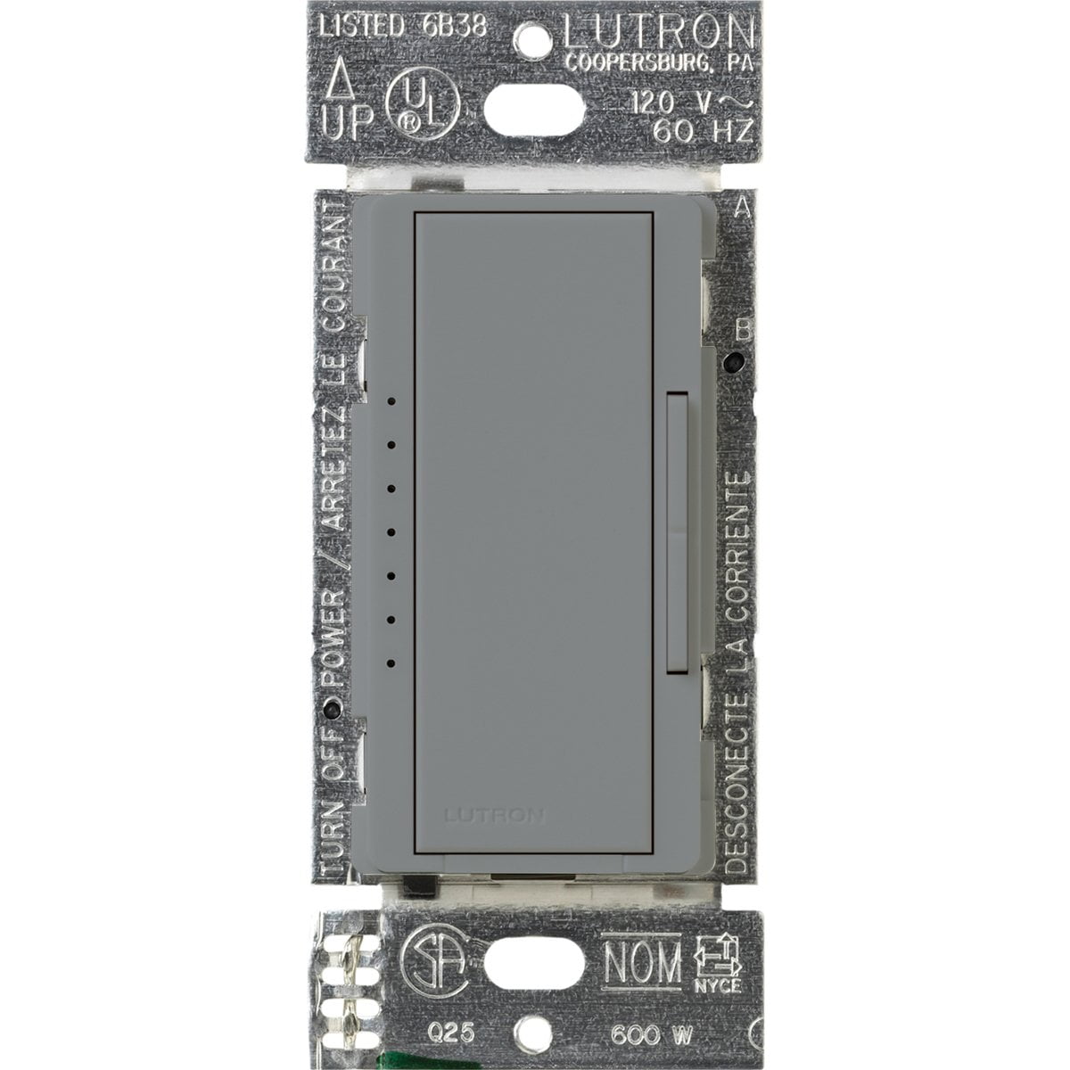 Lutron Maestro MA600 Preset Smart Dimmer/Switch Combo