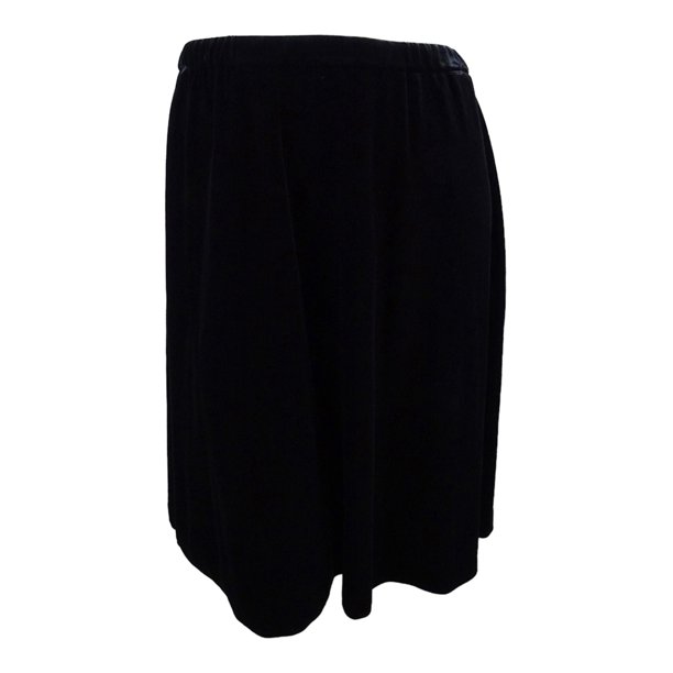 alex evenings velvet skirt