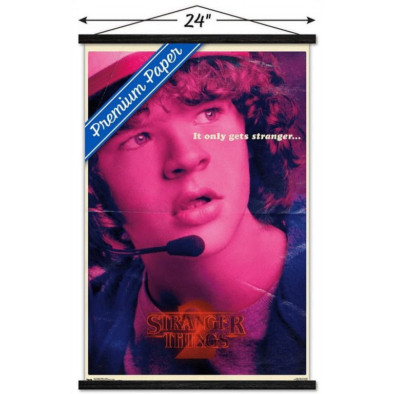 Netflix Stranger Things: Season Dustin Wall Poster with Wooden