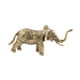 thumbnail image 5 of Figuras de elefantes,Figuras de elefantes de latón,artesanías decorativas,Adornos de elefantes tailandeses coleccionables para decoración del hogar,Estatuas de animales pequeños Estantería, 5 of 8