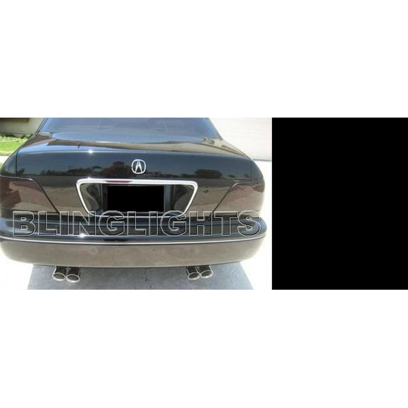 For The 1999-2004 Acura RL Smoked Tinted Taillamps Taillights Overlays Film Protection