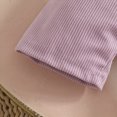 thumbnail image 4 of CAUYDY Preemie Girls Going Home Outfit Baby Girl Short Sleeve Bodysuit Set Newborn Fall Winter Clothes Infant Romper 0 3 6 9 Months 1T 2T Sizes 6-12 Months,Purple, 4 of 9