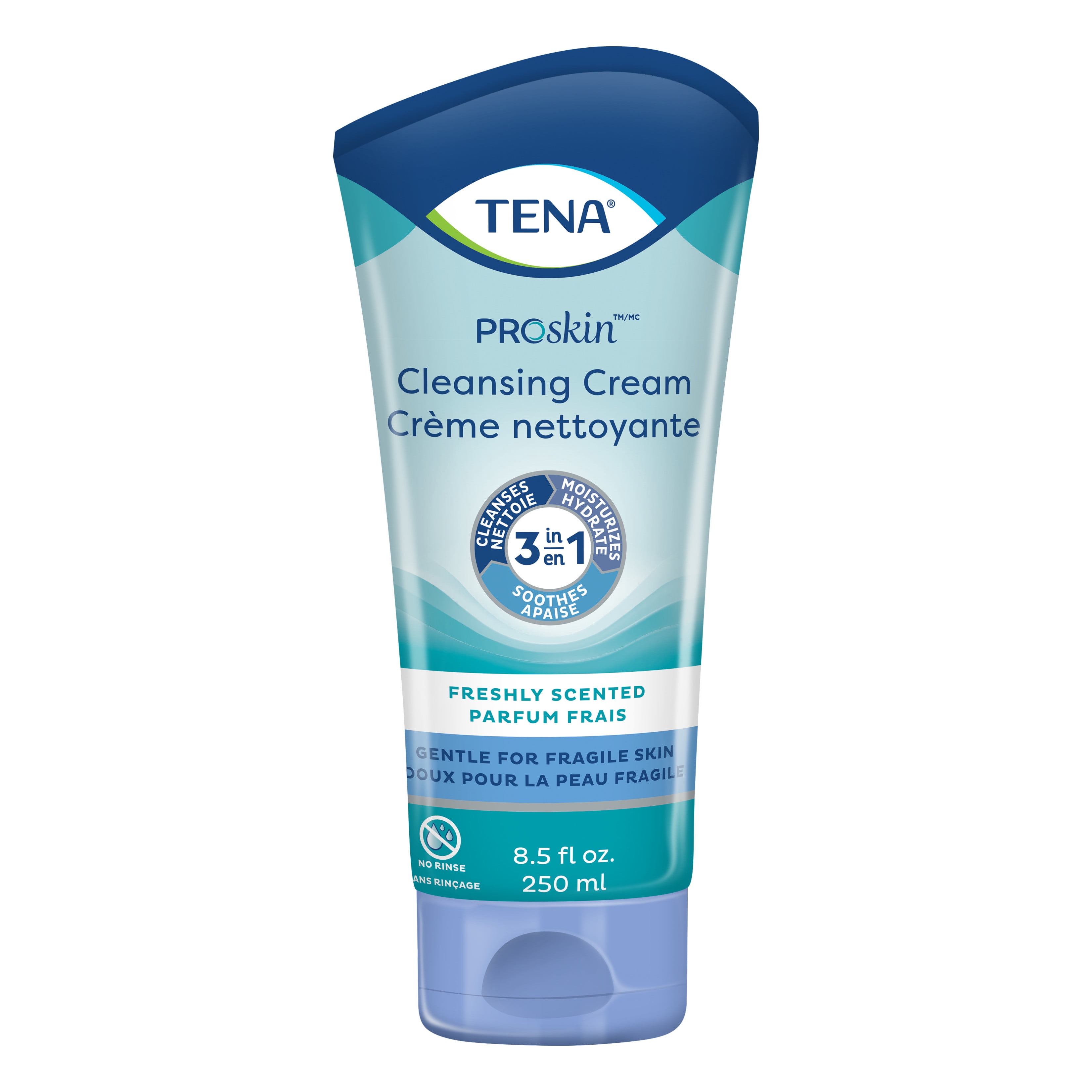 (6 pack) TENA ProSkin Cleansing Cream, Fragrance Free, 8.5 fl. oz