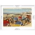 thumbnail image 5 of Art.com Stewart Beach Park, Galveston, Texas Art Print, White Frame Wall Art, 29" x 21", 5 of 5