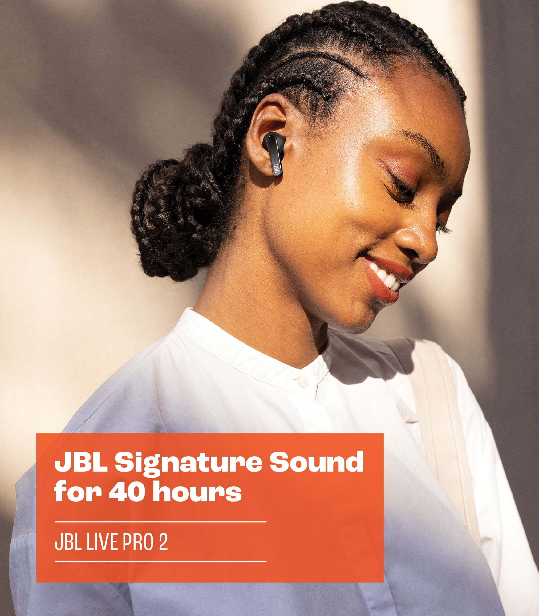 JBL Live Pro 2 True Wireless Noise Cancelling Earbuds - Black 