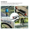 thumbnail image 3 of fastboy Bicycles Luggage Carrier Cargo Storage Bike Rear Rack Cycling Stand Mountain Road Bikes Shelf with Mounting Accessory, 3 of 6