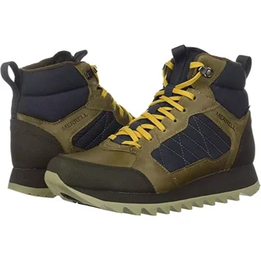 Merrell Men's Alpine Sneaker Mid Polar Waterproof Boot Size 9.5