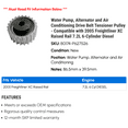 thumbnail image 2 of Water Pump, Alternator and Air Conditioning Drive Belt Tensioner Pulley - Compatible with 2005 Freightliner XC Raised Rail 7.2L 6-Cylinder Diesel, 2 of 2