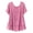 Hot Pink, variant on Women Oversized T Shirts Loose Fit Short Sleeve Soft Linen Relaxed Double Layer Tops Cute Y2K Trendy Casual Summer Tees