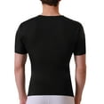 thumbnail image 3 of Insta Slim Medium Compression Short Sleeve V-Neck 2VAT001, 3 of 15