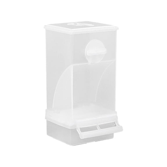 Bird Feeder Automatic Seed Dispenser Anti-Splash Food Bowl for Budgie Cockatiel Parrot