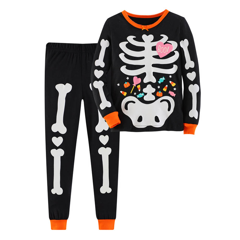 baby boy skeleton pajamas