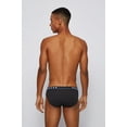 thumbnail image 2 of Three-pack of logo-waistband briefs in stretch cotton, 2 of 2