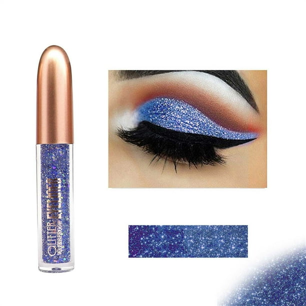 ERTUTUYI Glitter Liquid Eyeliner Liquid Eye Shadow Liquid Metal Sequins