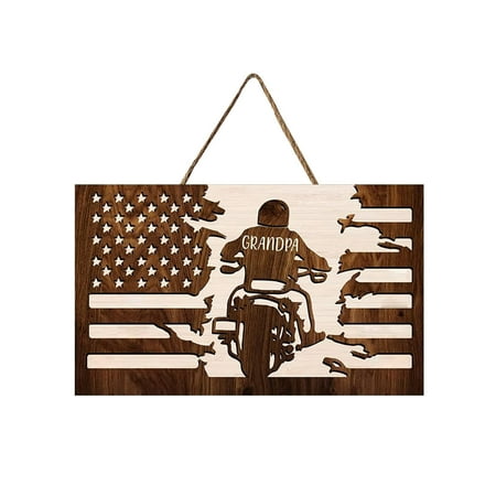 

Jungdeepe Make Father s Day Unforgettable Door Sign To Show Dad How Much You Care （40cm）. for Front Door Decorations for Home Mom Have A Nice Poop Mat Living Room Table Decorations Set A Night to