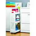 thumbnail image 2 of Whitmor 3 Tier Rolling Laundry Cart - Space Saving Mobile Storage Solution, 2 of 2