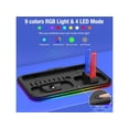 thumbnail image 2 of RGB Switch Charger Dock for Nintendo Switch/Switch Lite/OLED,Switch Charging Stand with 8 Games Storage for Switch Pro Controller Joycons, 2 of 7