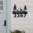thumbnail image 2 of Customized House Numbers and Letters Doorplate, Name Address Plaque, Outdoor Home Mailbox, Address Sign Plates(24inch), 2 of 6