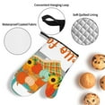thumbnail image 3 of Pofeuu Hello Fall Farm Truck Print Oven Mitts and Pot Holders 4 pcs Set,High Heat Resistant 500 Degree Extra Thicken Long Kitchen Cotton Oven Glove for Cooking, 3 of 6