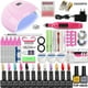thumbnail image 3 of Juego de manicura con lámpara para uñas, Kit de manicura con lámpara de uñas, barniz semipermanente, Kit de Gel de extensión acrílica, brocas eléctricas para uñas, 3 of 4