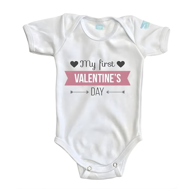Pañalero My First Valentine Banda San Valentin Ropa Bebe
