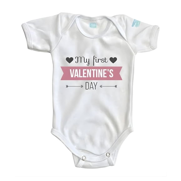 Pañalero My First Valentine Banda San Valentin Ropa Bebe