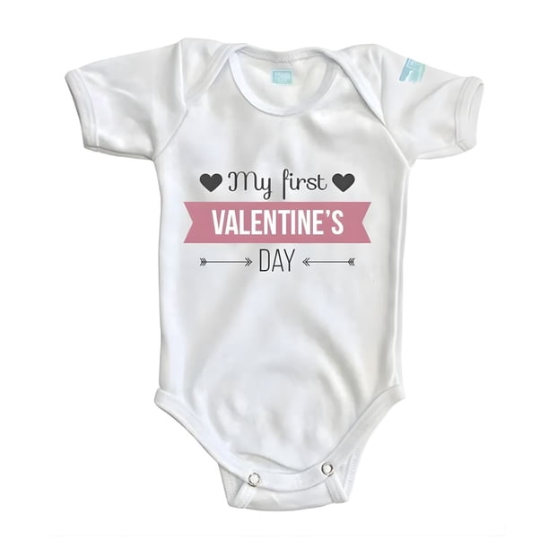 Pañalero My First Valentine Banda San Valentin Ropa Bebe