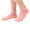 Pink, variant on Cleaning Mop Women's Comfortable Breathable Non Slip Short Yoga Socks with Adhesive Dots 1PC