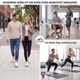 thumbnail image 2 of Sosenfer Hands-Free Slip-On Wide Toe Box Barefoot Sneakers - Men's and Women's Zero Drop Walking Shoes, 2 of 6
