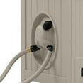 Suncast Aquawinder Auto Rewind Garden Hose Reel and Hideaway, 125 ft