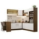 thumbnail image 1 of Madesa Gabinete de Cocina Integral Esquinero Completo 504 cm Glamy Rústico/Blanco 01, 1 of 10