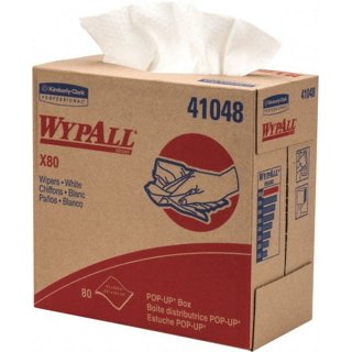 Chiffons WypAll® X80 - Boîte BRAG* / Blanc