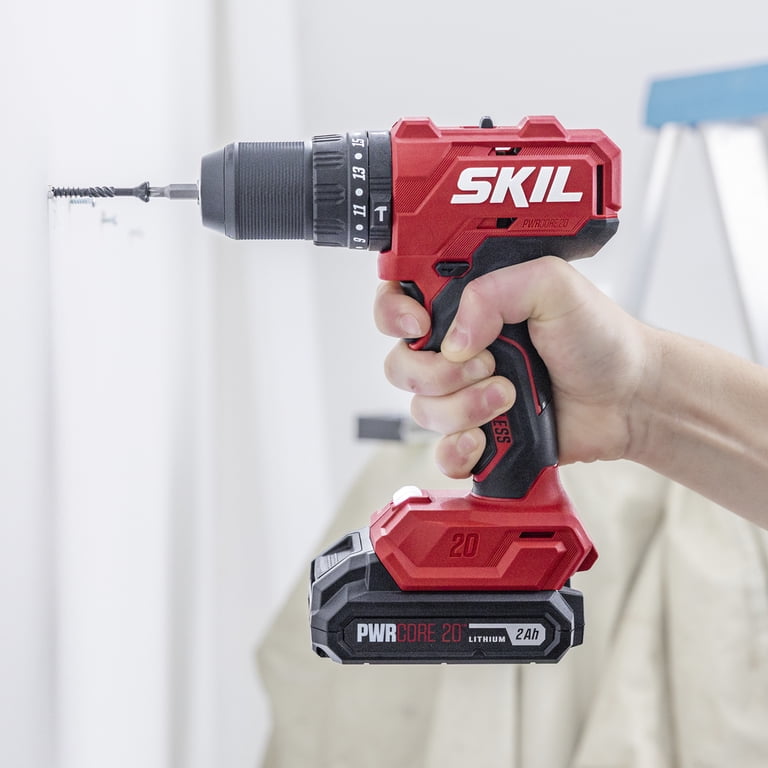 SKIL 20V Brushless Hammer Drill Kit with 75-Piece Bit Set photo 8