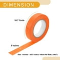 thumbnail image 4 of Cinta de pintor universal Unique Bargains - Cinta de pintura para automóviles DIY sin residuos - Papel crepé naranja - 1 pulgada x 54.7 yardas, 4 of 7