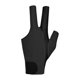 thumbnail image 1 of Guantes de billar de 3 dedos Guantes de billar profesionales para mujeres Entrenamiento deportivo Negro, 1 of 8