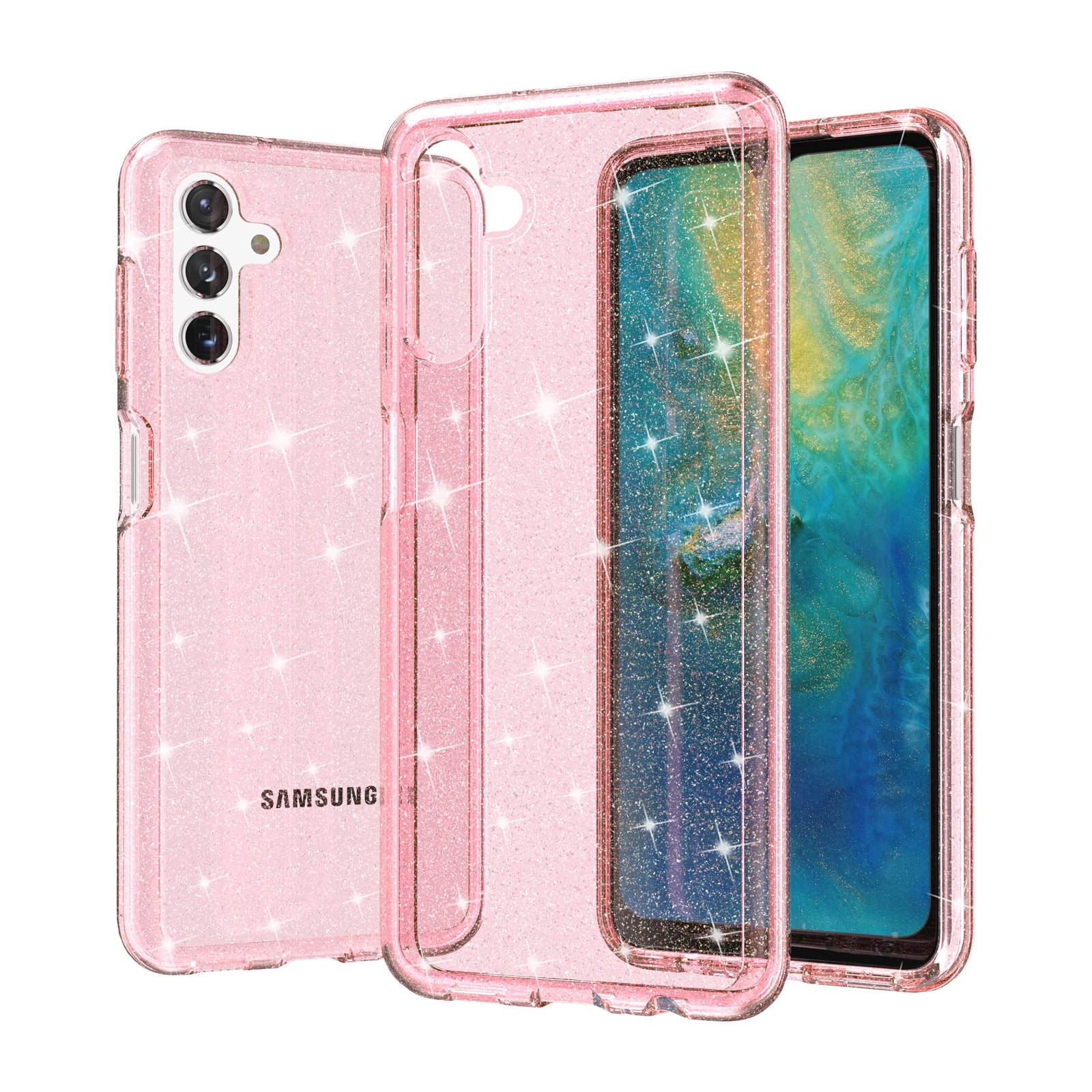 Glitter Clear Case for Samsung Galaxy A14 5G, Shining Sparkle